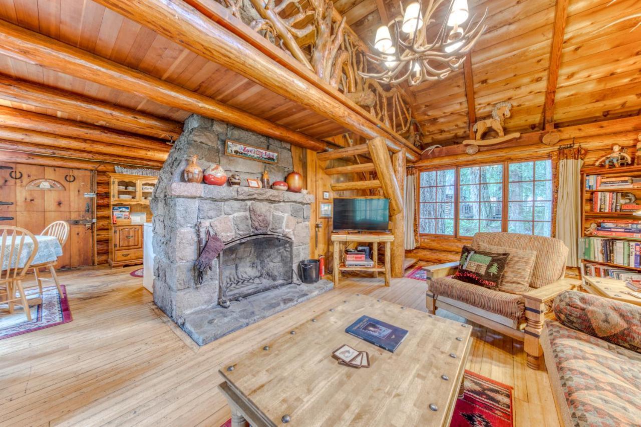 Zoe'S Log Cabin Welches Exterior foto